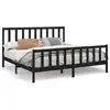 Image de VidaXL 3106727, Noir, 2,06 m, 2,06 m, 69,5 cm, 2000 x 2000 mm, 2060 x 40 x 1000 mm