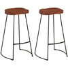 Image de vidaXL Gavin tabouret de bar 2 pcs. 50x40x78 cm bois massif manguier