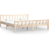 Image de vidaXL Lit en bois massif sans matelas 160x200 cm