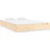 Image de vidaXL Lit en bois massif 150x200 cm