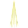 Image de vidaXL Sapin de Noël à LED pour mât de drapeau Blanc chaud 732 LED 500 cm