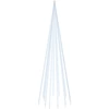 Image de vidaXL Sapin de Noël à LED pour mât de drapeau Blanc froid 732 LED 500 cm