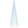 Image de vidaXL Sapin de Noël à LED pour mât de drapeau bleu 732 LED 500 cm