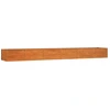 Image de vidaXL Lit surélevé rouillé 480x80x45 cm acier corten