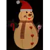Image de vidaXL Bonhomme de neige gonflable avec LED 360 cm