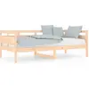 Image de vidaXL Lit de jour en pin massif 90x190 cm