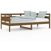 Image de vidaXL Lit de jour pin massif brun miel 90x190 cm