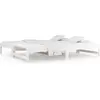 Image de vidaXL Lit de jour extensible Blanc 2x(90x190) cm Pin massif
