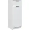 Image de vidaXL Armoire de salle de bain blanche 32x33,5x90 cm Bois composite