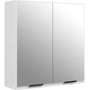 Image de vidaXL Armoire de toilette blanche 64x20x67 cm