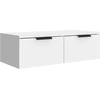 Image de vidaXL Armoire murale blanche 68x30x20 cm Bois composite