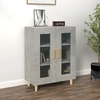 Image de vidaXL Sideboard gris béton 69,5x34x90 cm Bois composite