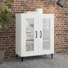Image de vidaXL Sideboard Blanc 69,5x34x90 cm Bois composite