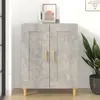 Image de vidaXL Sideboard gris béton 69,5x34x90 cm Bois composite