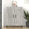 Image de vidaXL Sideboard gris béton 69,5x34x90 cm Bois composite