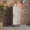 Image de vidaXL Sideboard gris béton 34,5x34x90 cm Bois composite