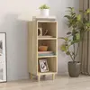 Image de vidaXL Sideboard chêne Sonoma 34,5x32,5x90 cm Matériau dérivé du bois