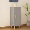 Image de vidaXL Sideboard gris béton 34,5x34x90 cm Bois composite