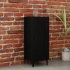 Image de vidaXL Sideboard Noir 34,5x34x90 cm Bois composite