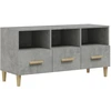 Image de vidaXL Armoire TV gris béton 102x36x50 cm Bois composite