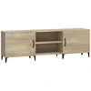 Image de vidaXL Armoire TV Chêne Sonoma 150x30x50 cm Bois composite
