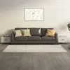 Image de vidaXL Tables basses avec pieds en métal 2 pcs. Gris béton 50x50x40 cm