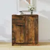 Image de vidaXL Sideboard chêne fumé 60x30x70 cm bois composite