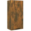 Image de vidaXL Armoire de salle de bain murale chêne fumé 32x20x67 cm