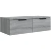 Image de vidaXL Armoire murale Gris Sonoma 68x30x20 cm Bois composite