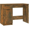 Image de vidaXL Bureau chêne fumé 100x50x75 cm bois composite