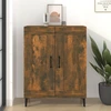 Image de vidaXL Sideboard chêne fumé 69,5x34x90 cm bois composite