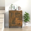 Image de vidaXL Sideboard chêne fumé 69,5x34x90 cm bois composite
