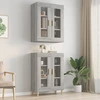 Image de vidaXL Armoire suspendue Gris Sonoma 69,5x34x90 cm