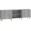 Image de vidaXL Armoire TV Gris Sonoma 150x30x50 cm Bois composite