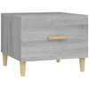 Image de vidaXL Table basse Gris Sonoma 50x50x40 cm Bois composite