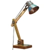 Image de vidaXL Lampe de bureau style industriel multicolore ronde 23x18x95cm E27