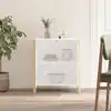Image de vidaXL Sideboard Blanc 62x38x70 cm Bois composite