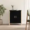 Image de vidaXL Sideboard Noir 62x38x70 cm Bois composite