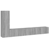 Image de vidaXL Ensemble de meubles TV 3 pièces Gris Sonoma Bois composite