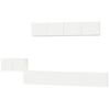 Image de vidaXL Ensemble de 5 meubles TV blanc en bois composite