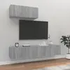Image de vidaXL Ensemble de meubles TV 3 pièces Gris Sonoma Bois composite