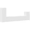 Image de vidaXL Ensemble de 4 armoires TV blanc en bois composite