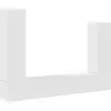 Image de vidaXL Ensemble de 4 armoires TV blanc en bois composite