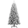 Image de Vidaxl Arbre de Noël artificiel avec Schnee 120 cm PVC et PE