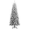 Image de Vidaxl Bouée de Noël artificielle avec neige 180 cm PVC et PE