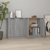 Image de vidaXL Sideboards 2 pcs. Gris Sonoma 60x30x70 cm Bois composite