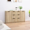 Image de vidaXL Sideboards 2 pcs. chêne Sonoma 60x30x70 cm bois composite
