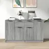 Image de vidaXL Sideboards 2 pcs. Gris Sonoma 60x30x70 cm Bois composite