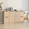 Image de vidaXL Sideboards 3 pcs. chêne Sonoma bois composite