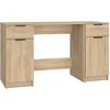 Image de vidaXL Bureau avec armoire d'appoint Chêne Sonoma Matériau dérivé du bois